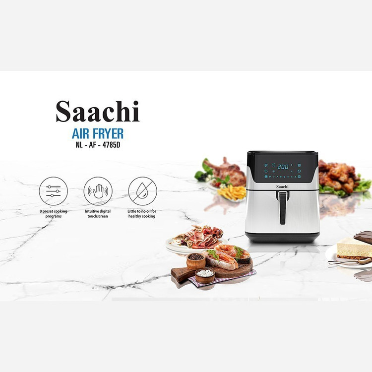 سرخ کن ساچی مدل 4785 ظرفیت ۷ لیتر بدون روغن