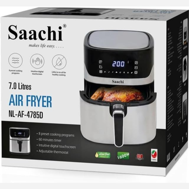 سرخ کن ساچی مدل 4785 ظرفیت ۷ لیتر بدون روغن
