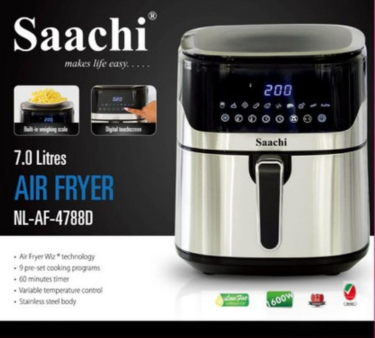 سرخ کن بدون روغن ترازو دار ساچی مدل NL-AF4788 ظرفیت ۷ لیتر