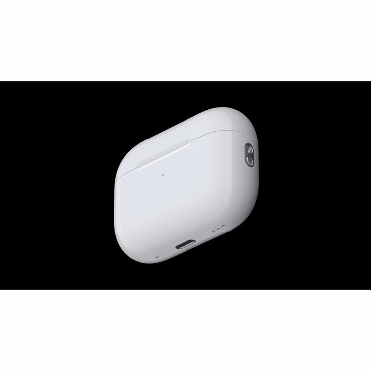 هدفون بلوتوثی اپل مدل AirPods Pro 2nd Generation با نویز کنسلینگ فعال (ANC)، نویز کنسلینگ میکروفون (ENC)، درگاه شارژ USB Type-C، با قابلیت شارژ بیسیم، دارای میکروفون دوگانه از نوع Beamforming، مقاومت در برابر رطوبت و عرق